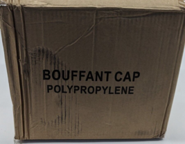 Hair Net, Bouffant Cap, 21&quot;, White, 1000 /Box (ZB-CAP001) - £38.95 GBP
