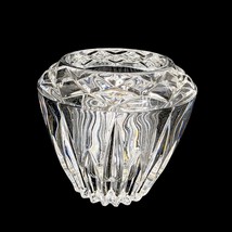 Princess House HIGHLIGHTS Lead Crystal Votive Candle Holder Vase  #872 - £10.21 GBP