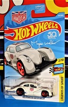 Hot Wheels 2018 Legends Of Speed #147 Volkswagen Kafer Racer White Magnus Walker - $4.00