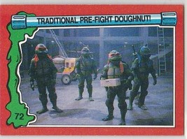 N) 1991 Topps - Teenage Mutant Ninja Turtles 2 - Movie Trading Card - #72 - $36.72 MXN