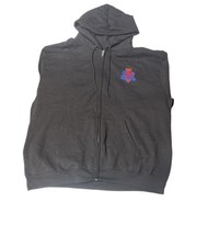 Champion Womens Sleeveless Full Zip Hoodie Size X-Large Color Black - £50.86 GBP