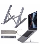 Laptop Stand For Desk, Adjustable Ergonomic Portable Aluminum Holder, Fo... - £23.05 GBP