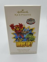 2011 Hallmark Keepsake Ornament Time To Hero Up Super Hero Squad - $2.92