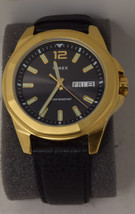 Timex Black Mens Essex Ave Day-Date 44mm TW2U82100VQ Quartz - £30.93 GBP