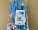 Magic Bristle Cleaning Gloves Blue Fingertip Brush Protect Hands Non-Scr... - $11.99