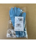 Magic Bristle Cleaning Gloves Blue Fingertip Brush Protect Hands Non-Scr... - $16.45 CAD