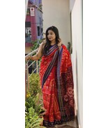 Embrace the Richness of Ikkat Silk with Pochampally Saree Celebration We... - $227.49