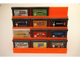 Nintendo Game Boy Advance Large Tiered Cartridge Stand Display Case - Ho... - £20.73 GBP