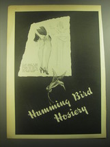 1945 Humming Bird Hosiery Advertisement - £14.81 GBP