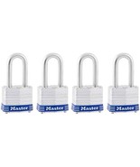 Master Lock 3QLF Outdoor Padlock with Key, 4 Pack Keyed-Alike - €38,97 EUR
