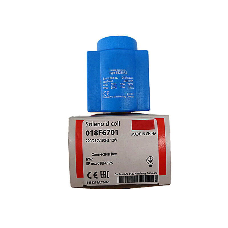 1PCS NEW FOR Danfoss Solenoid Valve Coil 018F6176 018F6701 220V 018F6757... - $33.54+