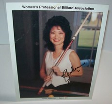 Grace Nakamura Womens Professional Billiard Signed Autograph Photo Pool Vintage - £16.08 GBP