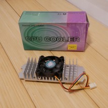 NOS AOC Slot 1 Ball Bearing Fan Heatsink Cooler for Intel Pentium Celeron CPU - £13.22 GBP