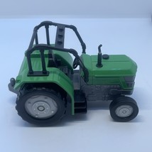 Green Driven Farm Tractor Lights &amp; Sound Toy Car Vehicle 5.5&quot;L - $131.22 MXN
