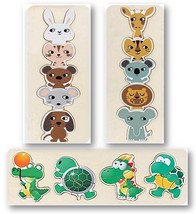 Puzzle Toddler Wooden Inlay Age 2 and Up Large Pieces Choice Design NEW - $10.66+