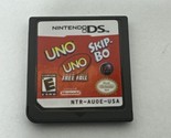 Uno/Skip-Bo/Uno Freefall (Nintendo DS, 2006) Authentic Video Game Cartri... - $8.60