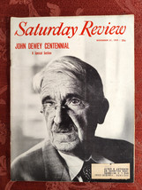 SATURDAY REVIEW November 21 1959 John Dewey George Geiger Sidney Ratner - £15.80 GBP