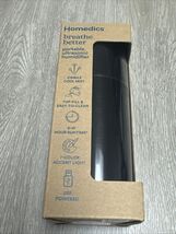 HoMedics Portable Ultrasonic Humidifier  Travel &amp; Personal Cool Mist USB... - $9.89