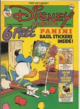 Disney Magazine #81 UK London Editions 1987 Color Comic Stories VERY FINE+ - $10.69