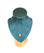 18K Gold Filled Oval Pendant Necklace Women’s Engraved Letter Jewelry 18" - €36,16 EUR 18K Gold Filled Oval Pendant Necklace Women’s Engraved Letter Jewelry 18" - €36,16 EUR