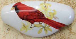 Ceramic Cabinet Drawer Pull Cardinal @Pretty@ Bird - £6.59 GBP