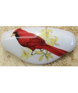 Ceramic Cabinet Drawer Pull Cardinal @Pretty@ Bird - $11.53 CAD