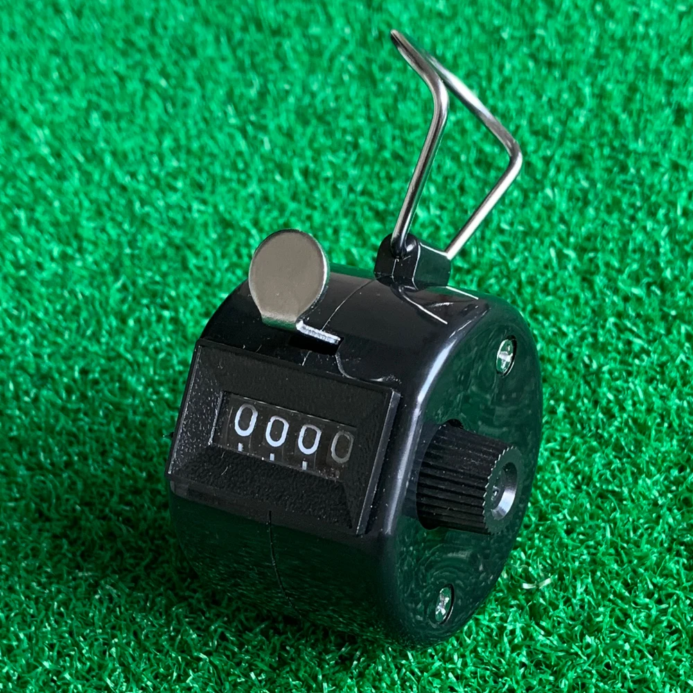 New Golf Counter 4 Digit Number Plastic  Hand Finger Display Manual Counting Cli - £81.05 GBP