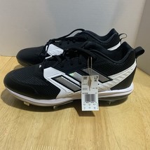 Adidas Icon 8 Metal Baseball Cleat Core Black/Silver/White Sz 14 IG7098 NWT - $918.85 MXN