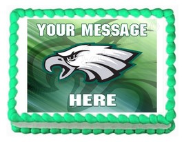 Philadelphia Eagles football edible cake image topper frosting decoration - $9.99