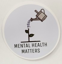 Mental Health Matters Wateringcan and Plant Sticker Decal Embellishment ... - £1.83 GBP