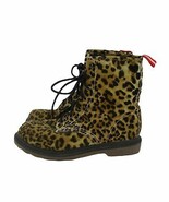 Women 9.5 Soft Leopard Combat Boots Arizona Jeans - $47.39 CAD