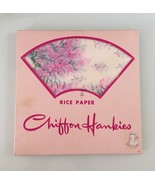  Vintage 50s rice paper chiffon hankies pack by K King (mostly full pack) - $23.33 CAD