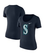Seattle Mariners Womens Nike Logo Scoop Neck T-Shirt - Medium - NWT - $24.68 CAD
