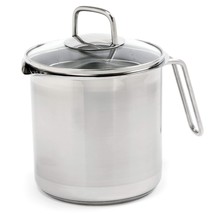 Norpro KRONA 12 Cup Multi Pot with Straining Lid, Stainless Steel - £64.94 GBP