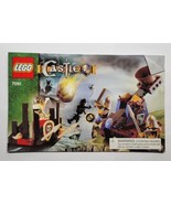 LEGO Castle 7091 Knights&#39; Catapult Defense Instruction Manual ONLY  - £7.90 GBP