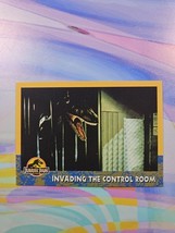 1993 Topps Jurassic Park Trading Card | Invading the Control Room #61 - $0.99