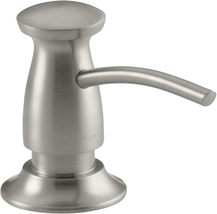 Kohler 1893-C-BN Transitional Soap/Lotion Dispenser - Vibrant Brushed Ni... - £37.67 GBP