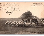 Mont St Michel Normandy France DB Postcard V23 - $6.88