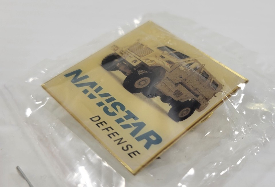 *B9) Navistar Defense MRAP International MaxxPro Dash SEMA Pin Item image 2