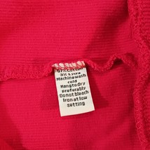 Kilogram Men's Hoodie Size XL Red Long Sleeve Patches Pullover Sweatshirt Button image 7