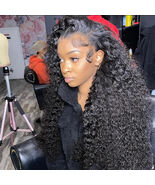 13x4 Deep Wave Lace Front Wigs Human 36inches 13x6 HD Lace Wig United St... - $1,094.94
