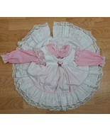 Bryan 2 Piece Dress Girls Size 2T Pink Stripe Pinafore Ruffled Lace Bows... - €44,51 EUR Bryan 2 Piece Dress Girls Size 2T Pink Stripe Pinafore Ruffled Lace Bows... - €44,51 EUR