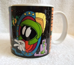 VTG MARVIN MARTIAN Coffee Cup Mug APPLAUSE 1995 Looney Tunes - £11.72 GBP
