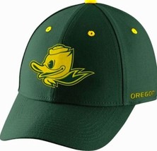 Nike Oregon Ducks Mascot UO Green Dri-FIT Swoosh Flex Hat 3975 - $19.79