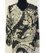 Susan Graver ~ Size 4 ~ Printed ~ Sheer ~  Chiffon Peasant Top &amp; Tank Se... - $427.20 MXN
