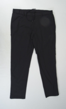 Uniqlo x Theory Mens Pants Black Sz XL 36-39 Light Relaxed Pant Polyeste... - $28.45