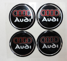 Vintage 80&#39;s 90&#39;s Automotive Wheel Center Cap Round Emblem Accent Trim AUDI - £11.82 GBP