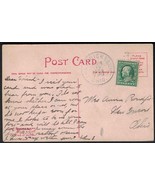 1910 OHIO Postcard - Fredericksburg to New Concord, Ohio F20 - £2.32 GBP