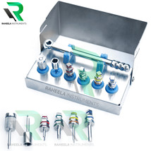 Dental Implant Mini Drivers Kit Universal Ratchet Wrench Hex Screws 7 Pcs - $55.00