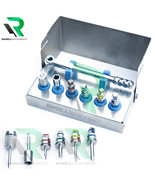 Dental Implant Mini Drivers Kit Universal Ratchet Wrench Hex Screws 7 Pcs - $75.46 CAD